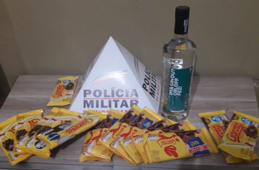 Homem furta chocolate para trocar por crack em Araxá