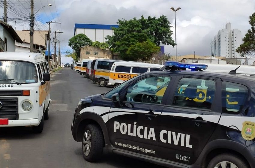  Polícia Civil bloqueia 33 veículos em nova fase da operação Malebolge