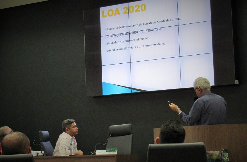  Audiência debate orçamento de Araxá para 2020