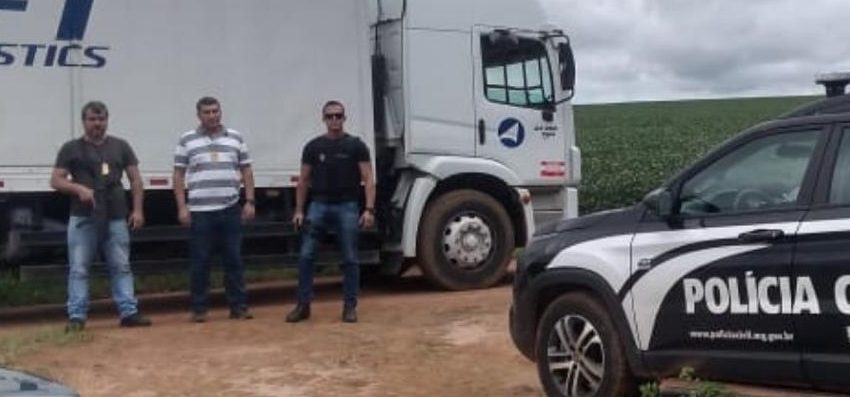  PC investiga roubo de caminhão em Nova Ponte