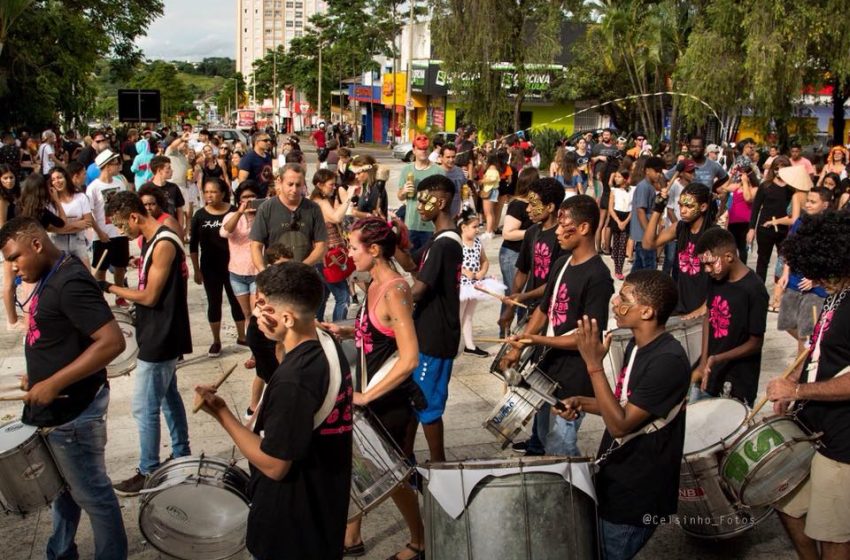  Sete blocos desfilam no Carnaval em Araxá