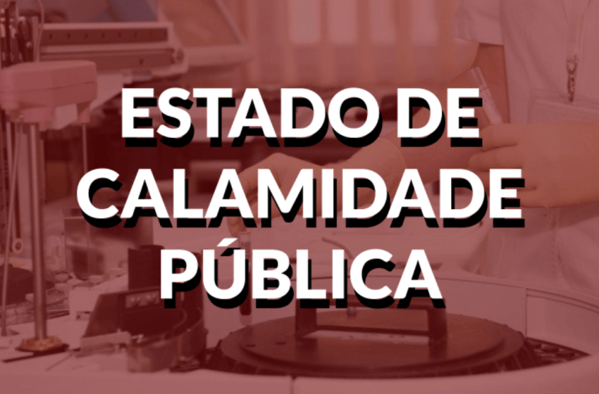  Executivo decreta estado de calamidade pública em Araxá até 31/12