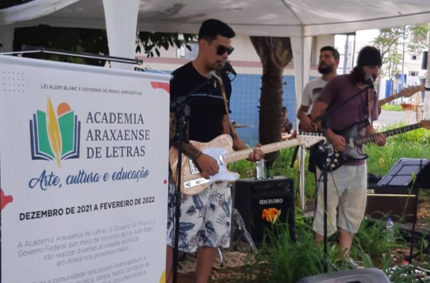  Projeto da AAL cria ações de incentivo à cultura em Araxá