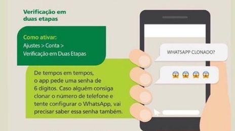  População deve ficar alerta ao golpe do whatsApp clonado