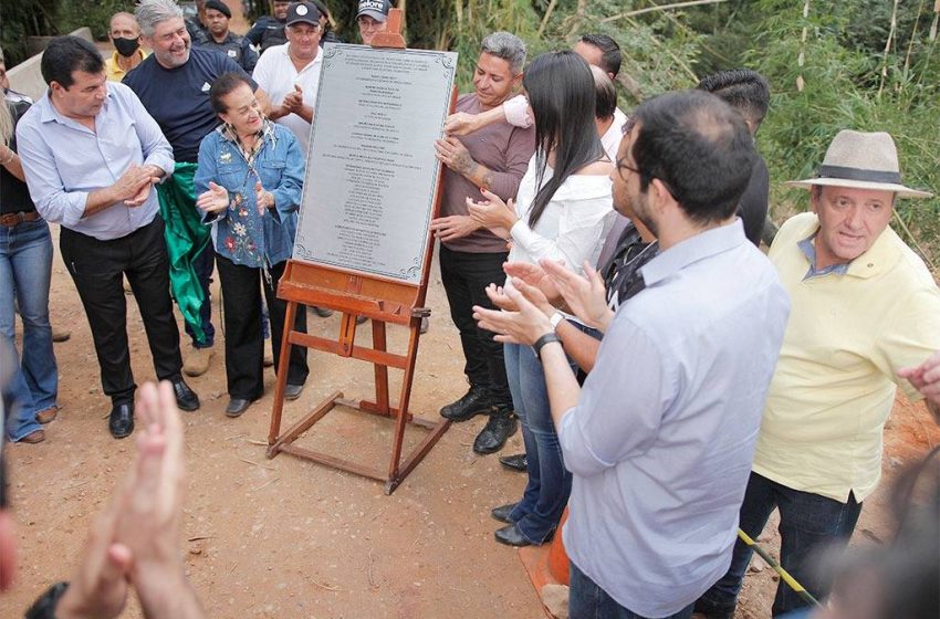 Nova Ponte Queimada é entregue às comunidades rurais de Araxá e Perdizes