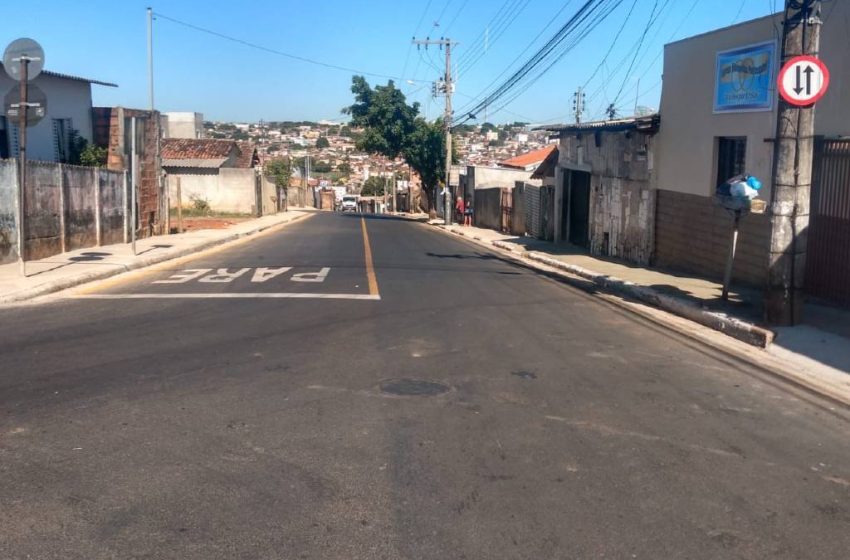  Rua Brígido de Melo Filho está totalmente revitalizada em Araxá