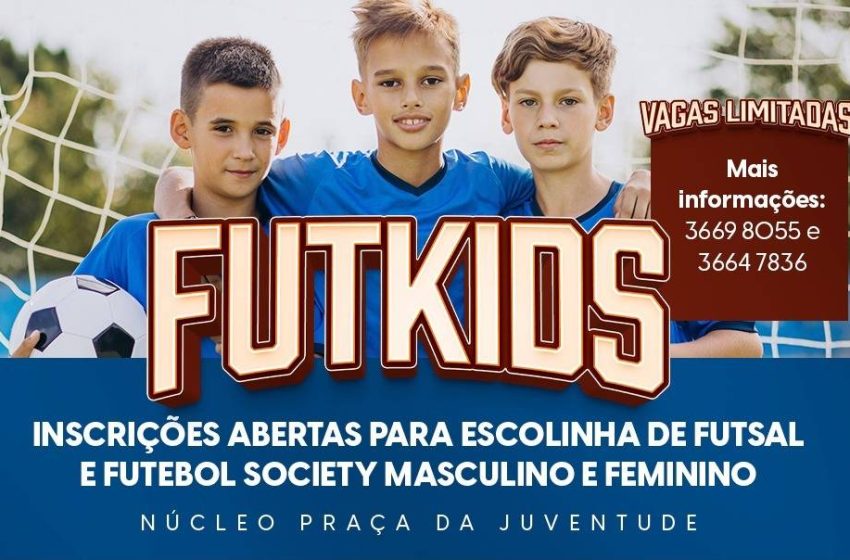 Prefeitura de Araxá abre inscrições para escolinhas de futsal, futebol society e handebol