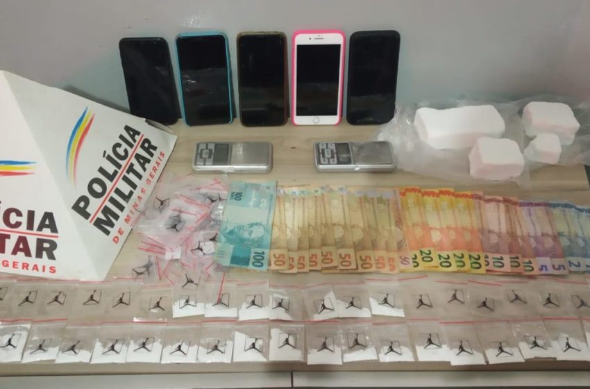  PM realiza prisão por tráfico de drogas no bairro Santa Luzia
