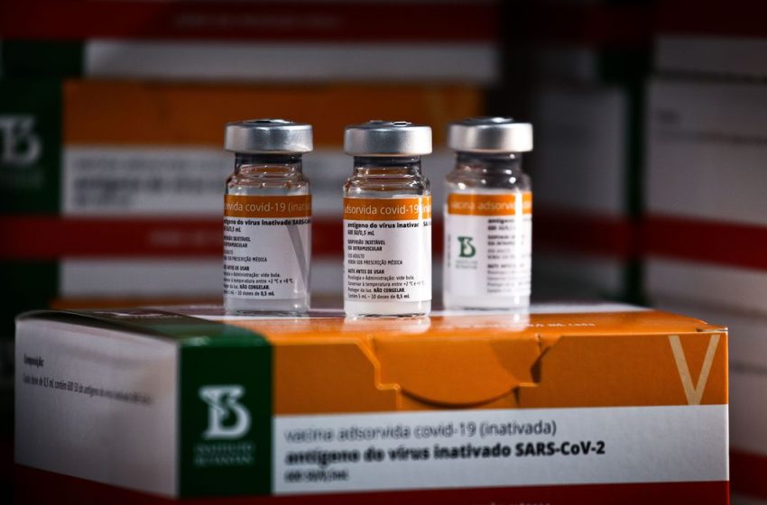  Butantan entrega doses da CoronaVac para vacinar crianças